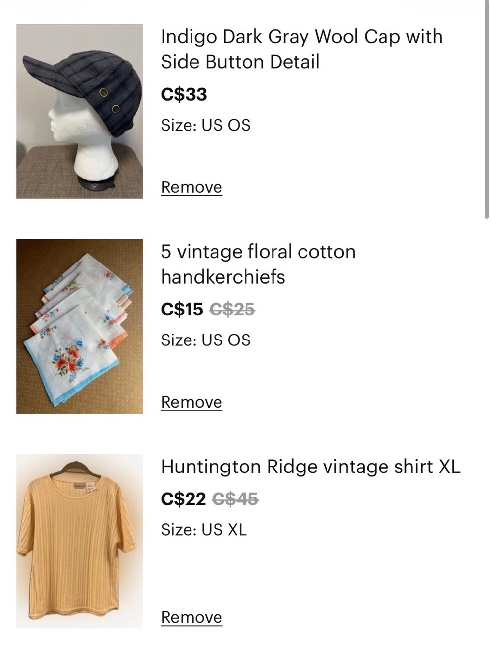 3 items bundle